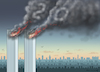 Cartoon: 20 JAHRESTAG (small) by marian kamensky tagged 20,jahrestag,wtc,new,york,al,quaida