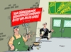 Cartoon: Dürre Proteste (small) by RABE tagged grüne,woche,özdemir,berlin,bauern,bauernproteste,bauernblockade,rabe,ralf,böhme,cartoon,karikatur,pressezeichnung,farbcartoon,tagescartoon,transparent,eingang,dürresommer,entschädigung