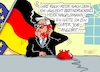 Cartoon: Jobcenter Steinmeier (small) by RABE tagged fußball,fussball,bundesliga,meistertitel,fußballer,bayern,münchen,bayer,leverkusen,rabe,ralf,böhme,cartoon,karikatur,pressezeichnung,frabcartoon,tagescartoon,schild,meister,schuß,ecke,eckball,sport,europameisterschaft,em,julian,nagelsmann,steinmeier,bundespräsident