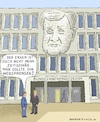 Cartoon: Betonkopf (small) by Barthold tagged horst,seehofer,innenminister,ablehnung,studie,rechtextremismus,nationalsozialismus,rassismus,polizei,chatgruppen,netzwerke,skandal,nrw,zahllose,vorkommnisse,bundesministerium,inneres,relief,portrait,cartoon,karikatur,barthold