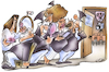 Cartoon: telegene Ratssitzung (small) by HSB-Cartoon tagged ratssitzung,ratsarbeit,übertragung,live,kamera,video,ratsherr,ratsfrau,lokalpolitiker,lokalpolitik,verwaltung,öffentlich,fraktion,partei,demokratie,schminken,schminktisch,schminkspiegel,stylistin,friseur,frisur,eitelkeit