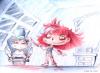 Cartoon: Sweeney Todd (small) by Marie Sann tagged sweeneytodd,movie,cute
