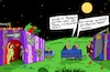 Cartoon: Kurzgespräch (small) by Leichnam tagged kurzgespräch,durchlaufgeschäft,lichterkette,mond,fall,sterne,nacht,zwei,herren,absturz,rumms,fauch,zunächst,leichnam,leichnamcartoon
