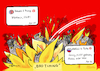 Cartoon: Stop! Bad Timing (small) by Pfohlmann tagged usa,trump,russland,putin,ukraine,krieg,angriff,kiew,bombardierung,truth,social,truthsocial,handy,smartphone,akku,timing,deal,friedensverhandlungen,socialmedia,kommunikation,internet,plattform,post,strom,offline