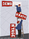 Cartoon: Der Abbau (small) by hollers tagged demokratie,abbau,usa,türkei,ungarn,russland,rechts,rechtsrutsch,trump,intelligenz
